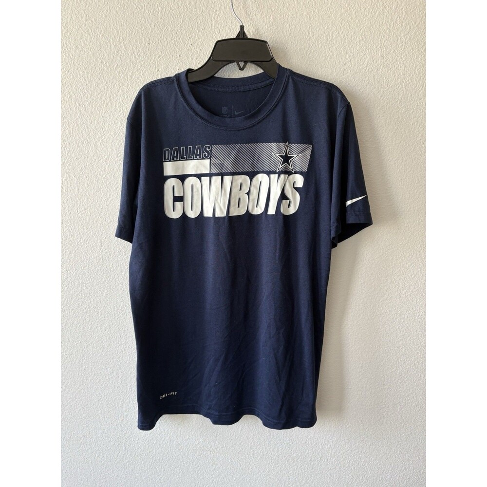 Nike Dri-Fit Dallas Cowboys Men's T-Shirt Navy Blue, Size M